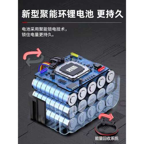 无刷电动扳手大扭力锂电风炮套筒架子工汽修专用工具充电冲击板手