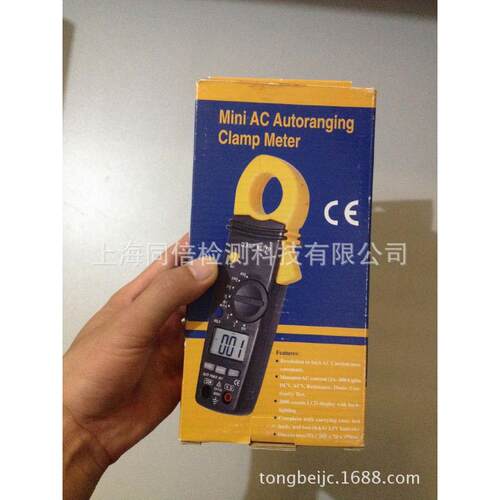 CEM DT330交流钳型表 400A 600V钳形表 迷你 AC 330交流钳型表