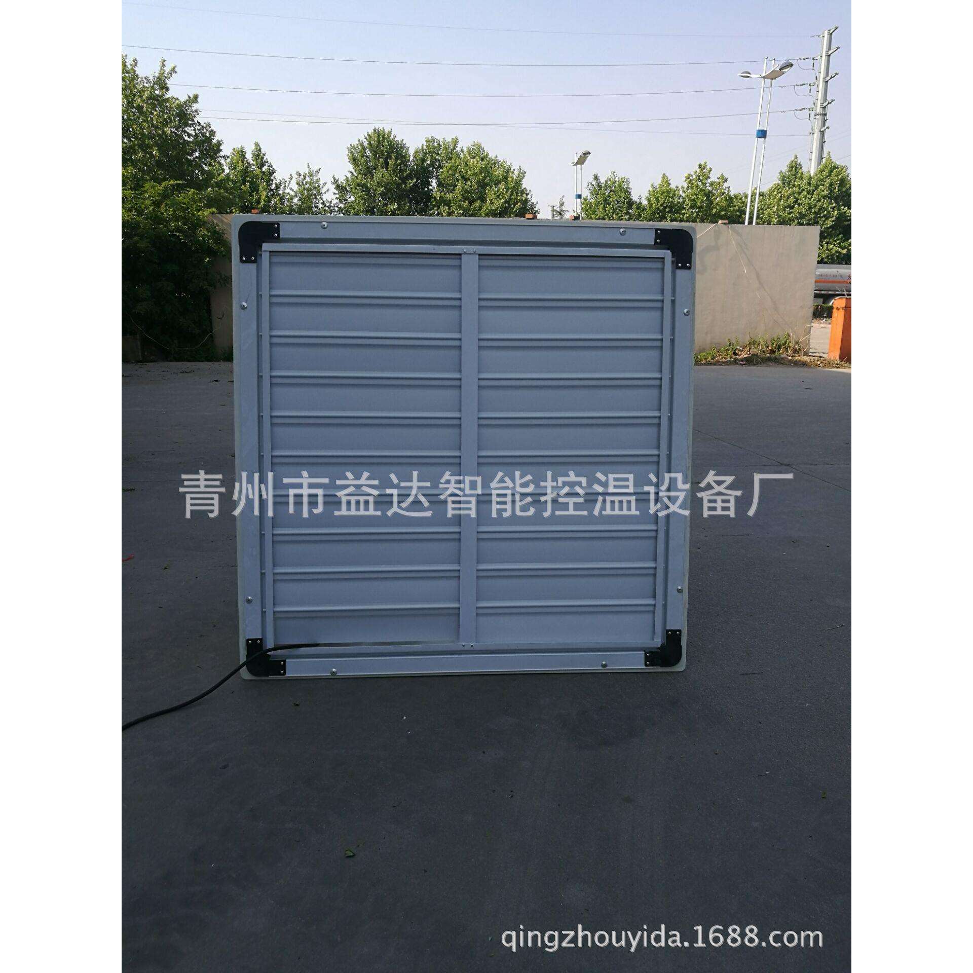 玻璃钢负压风机850mm静音养殖厂房网吧方形排风扇工业换气扇