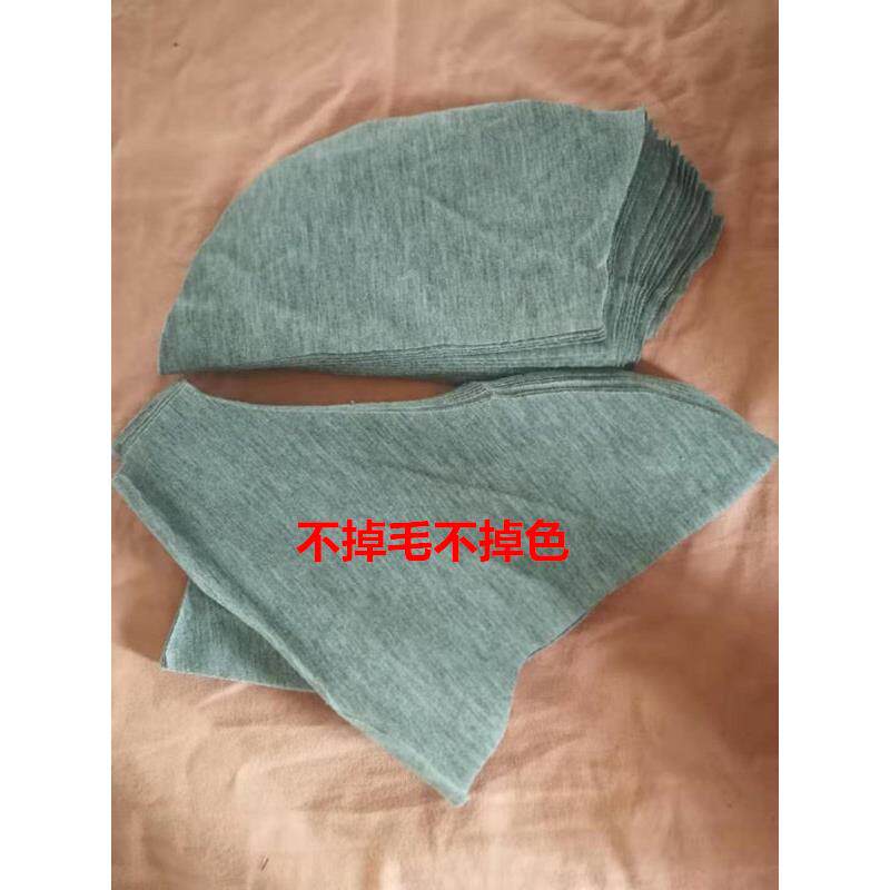 纯棉浅色不掉色刀口布吸水吸油工业擦机布抹布劳保擦拭布纯棉碎布