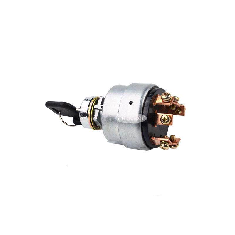叉车工程机械配件适用JK406C-2点火开关预热启动开关JP-10039