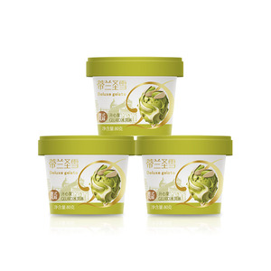 蒙牛蒂兰圣雪开心果gelato冰淇淋