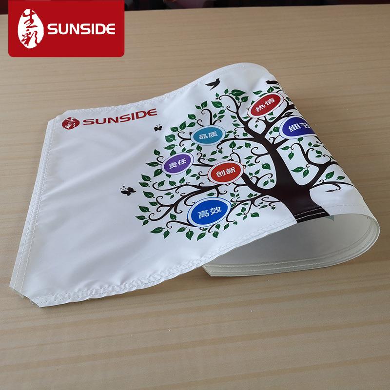 UV喷画厂家制作商场门店灯箱布画面 UV软膜灯箱卡布框内打灯布图片