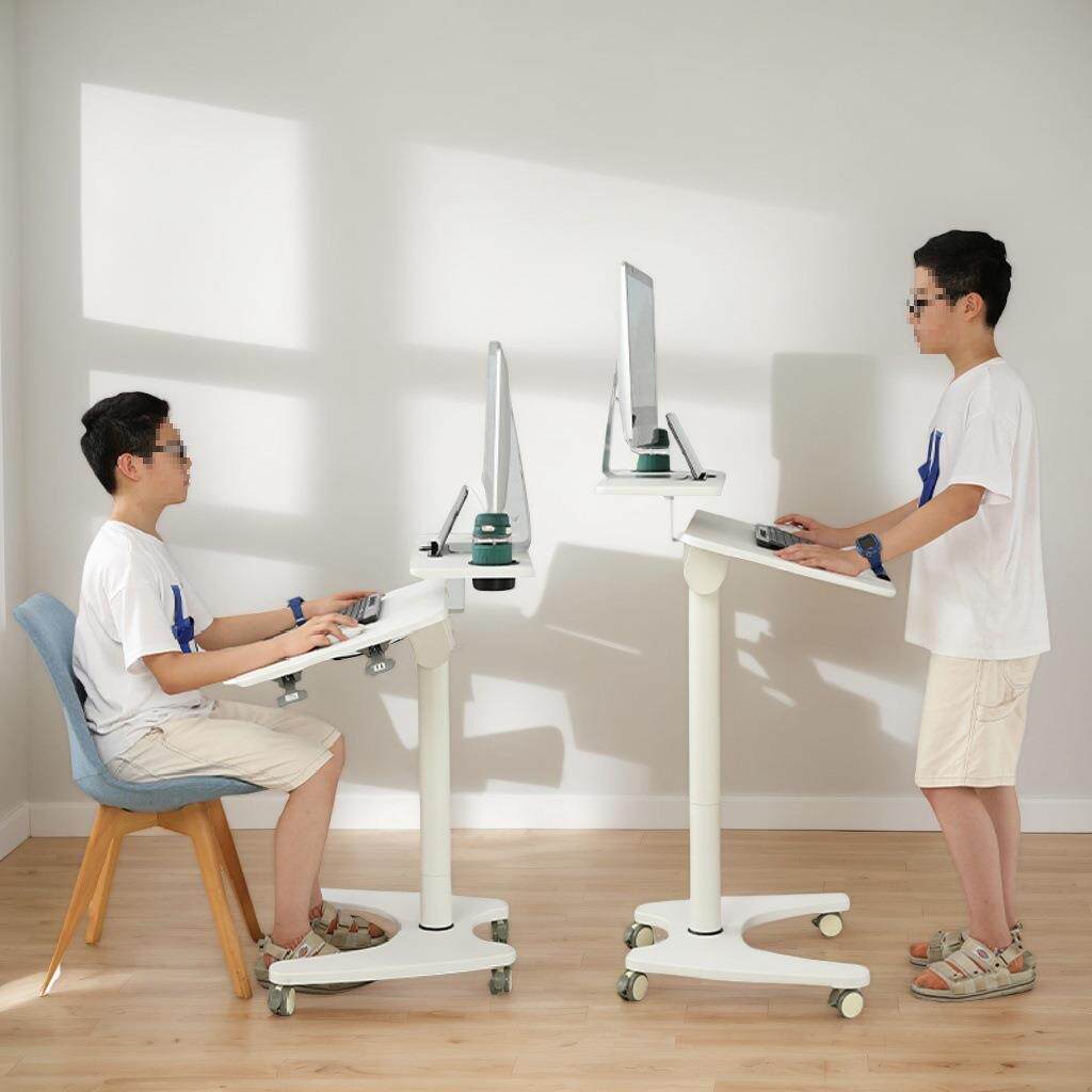 r^可移动电脑桌折叠升降桌笔记本台式双层办公小书桌子家