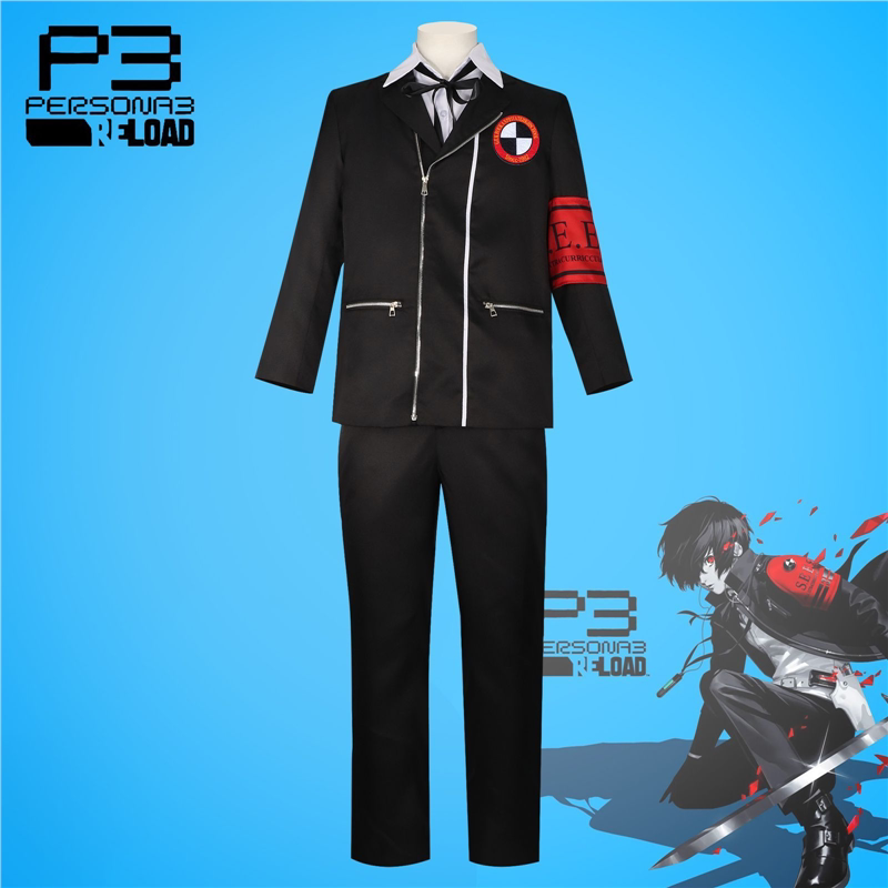 女神异闻录3cos服P3游戏同款结城理cos服学院风校园套装全套