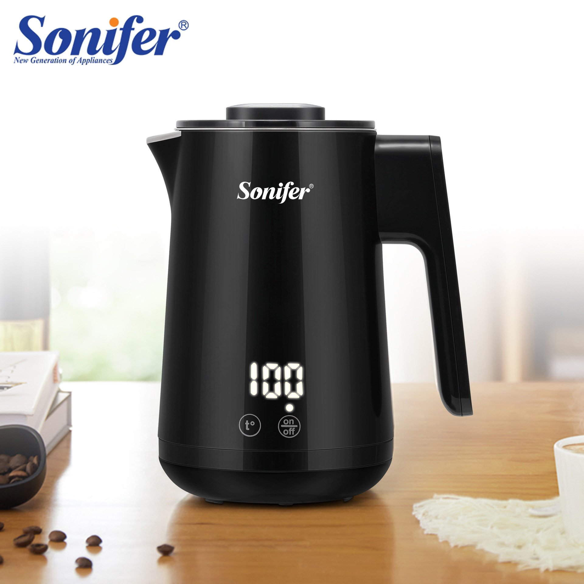 Sonifer便携0.8L电热水壶