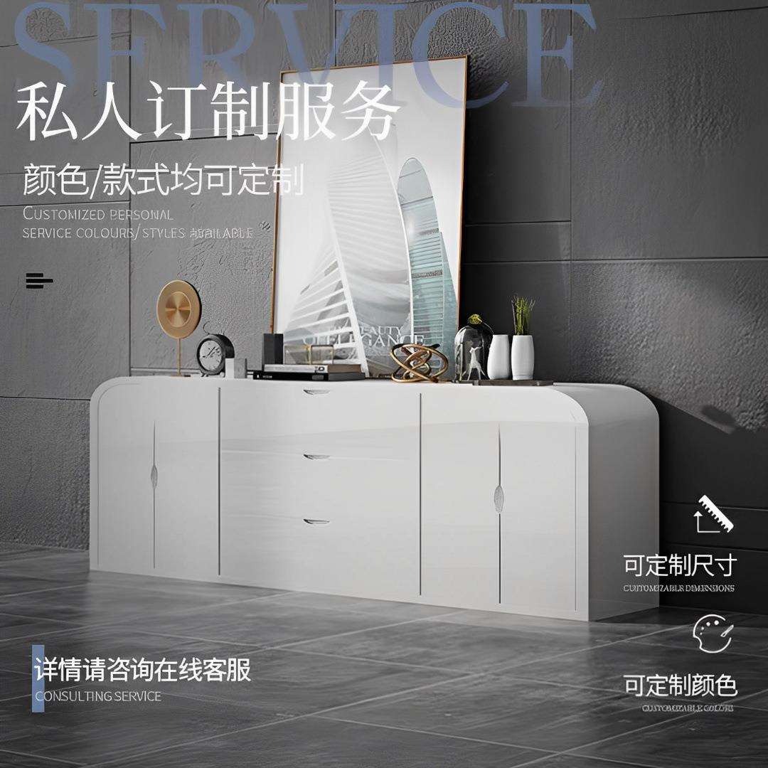 烤漆时尚文件柜现代简约办公室背景个性储蓄柜创意落地办公文件柜