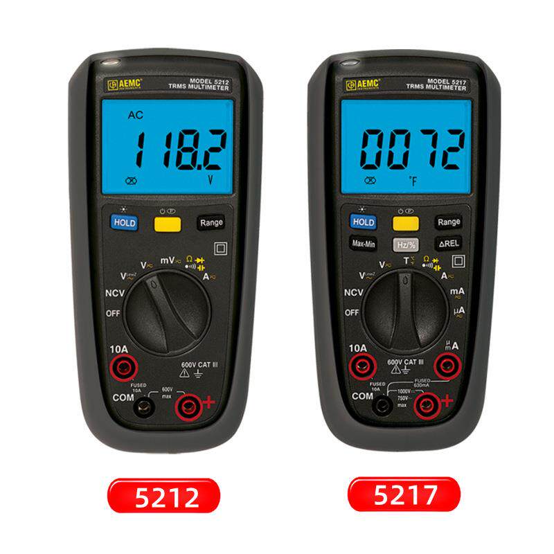 AEMC 5212自动量程多用表5217真有效值手持式数字万用表