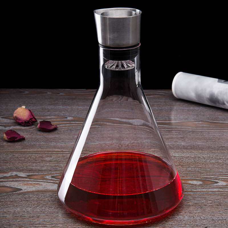 水晶醒酒器玻璃会呼吸的快速厂家直销大容量红酒杯醒酒神器