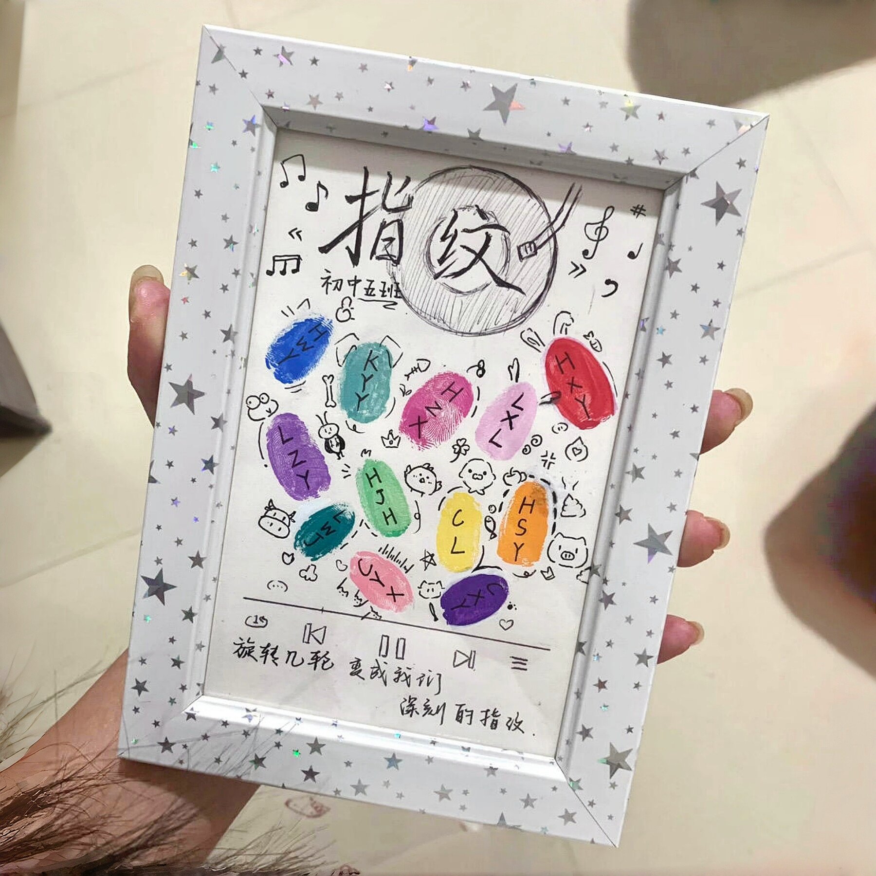【定格专属记忆】指纹相框图片