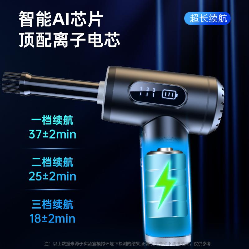 无线吸尘器车载家用两用车用小型迷你吸尘吹气抽气真空一体机无刷