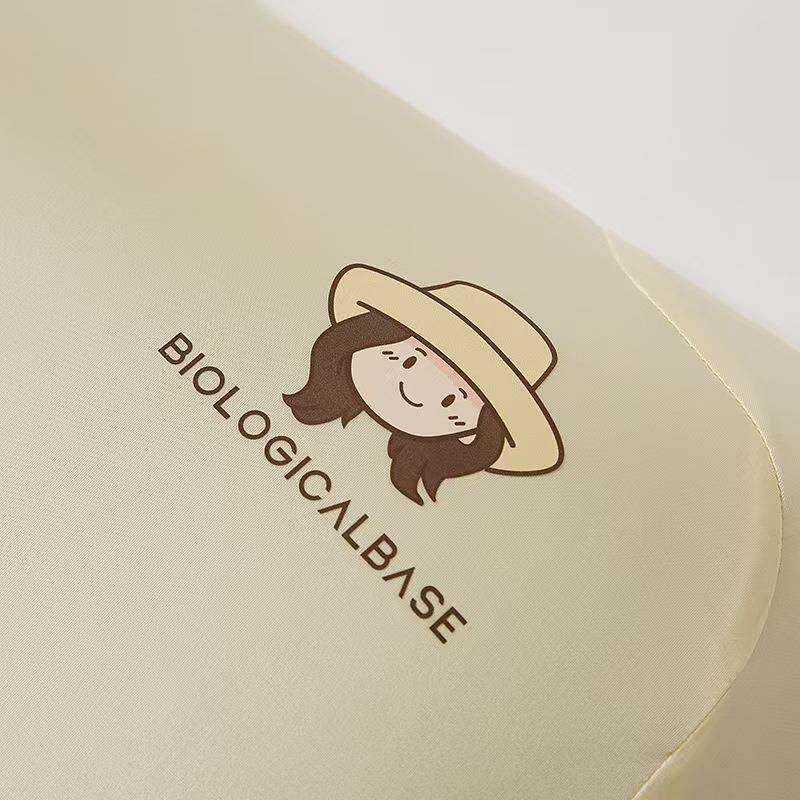 冰丝生物基夏日凉感枕头女士美肌颈椎午睡枕芯儿童学生记忆棉枕芯
