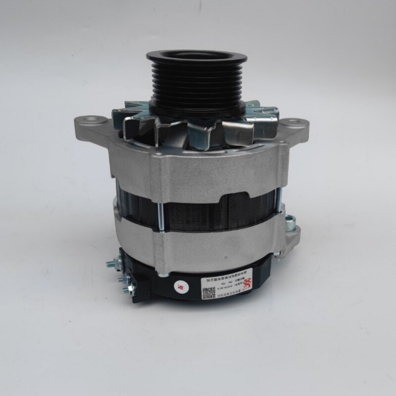 玉柴4108发电机28V70A大功率纯铜线圈内调驻车空调专用发电机