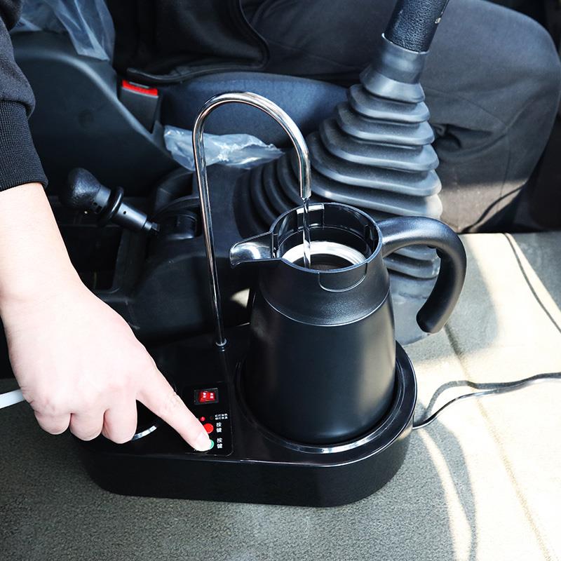 车载饮水机24v货车专用烧水壶电加热水壶全自动大车烧开水热水器