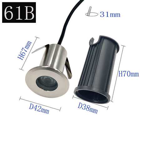 新款地埋灯led户外防水草坪庭院灯广场亮化RGB/RGBW嵌入式透光3W