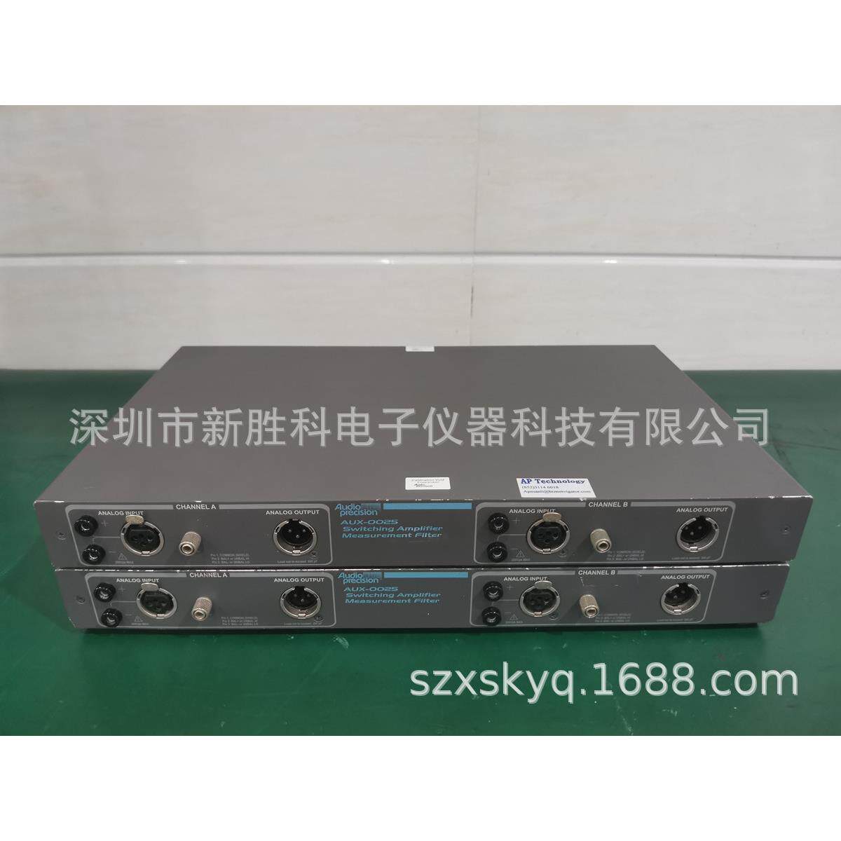 原装Audio Precision AUX-0025音频滤波器 功放滤波器