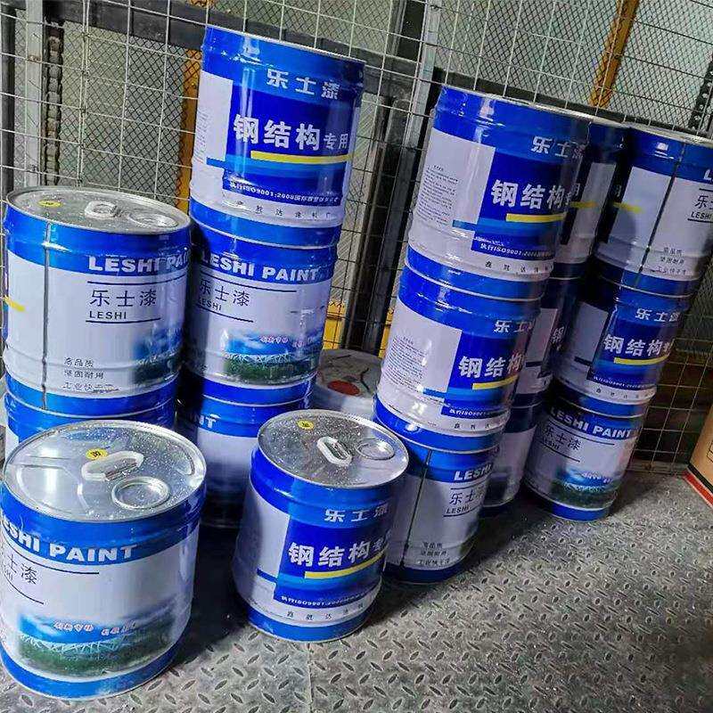 厂家供应钢结构用油漆金属防锈漆调和漆乐化油漆装修施工用油漆