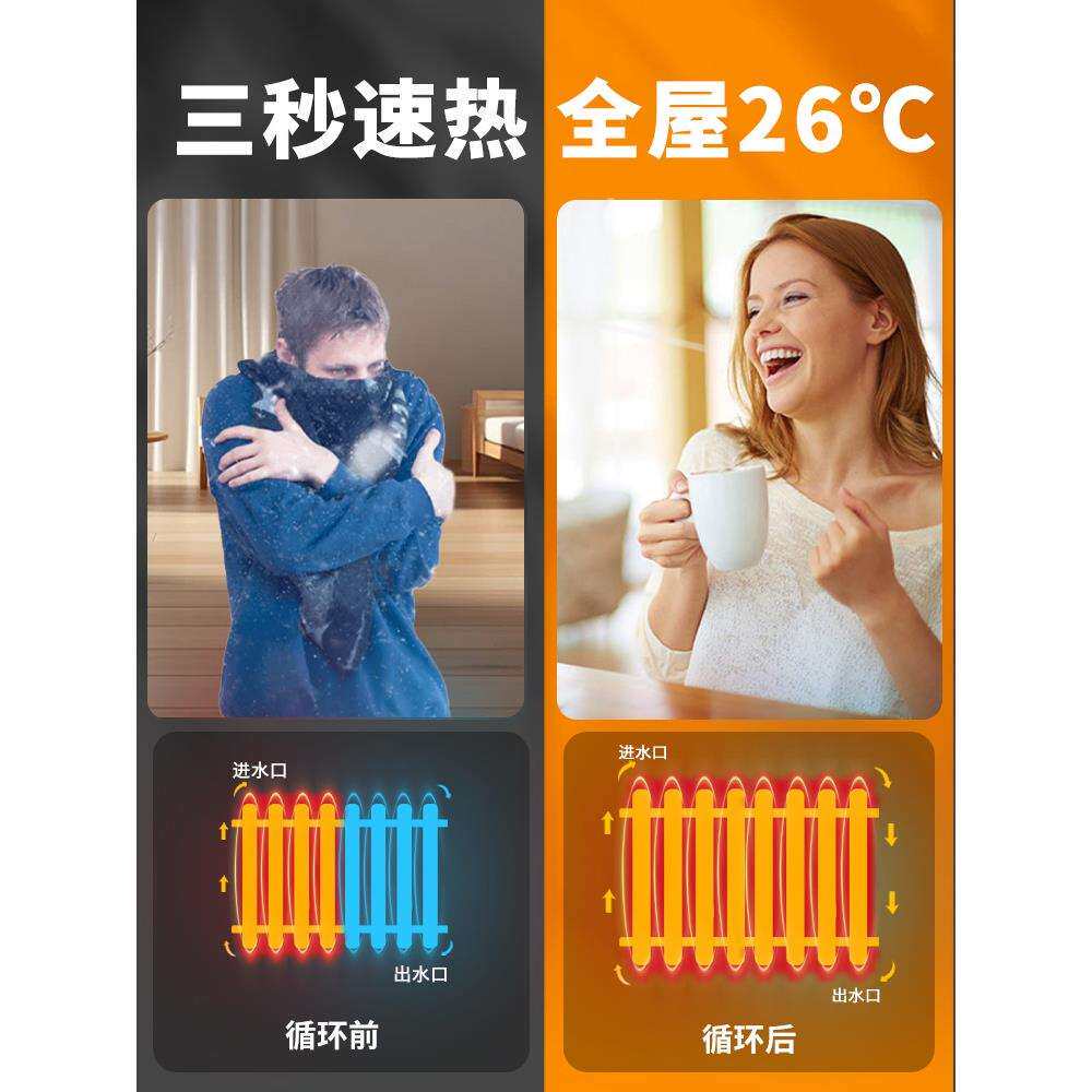 暖气循环泵家用静音220v小型地暖地热锅炉管道热水回水屏蔽泵水泵