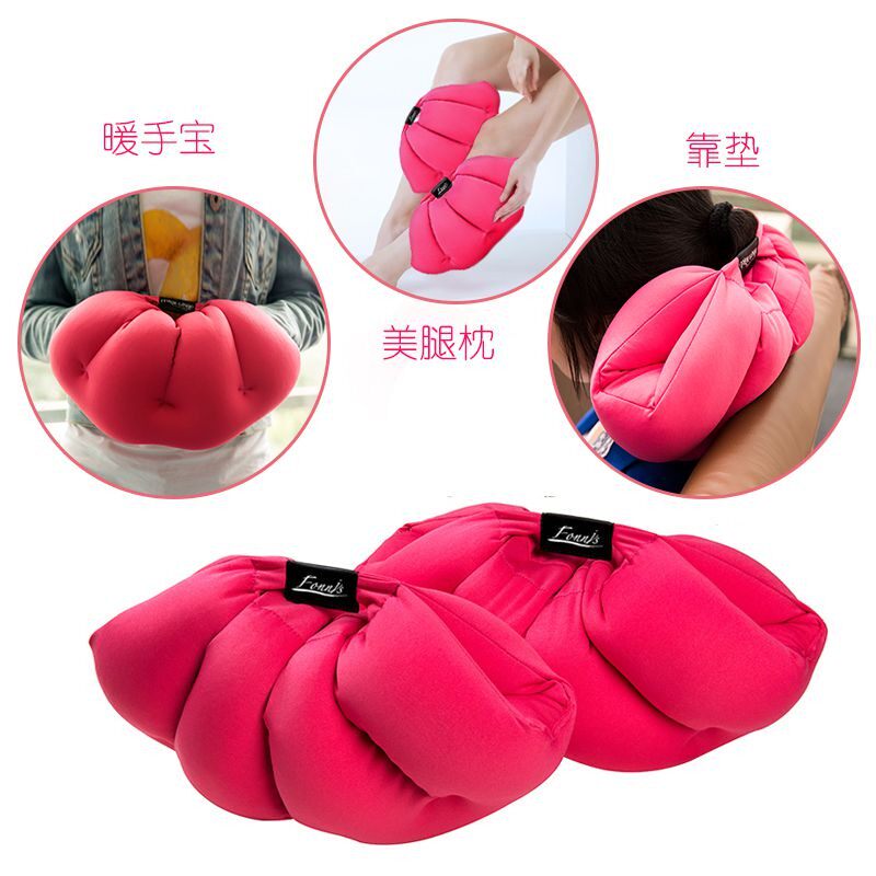 缓解腿部压力疲劳睡觉按摩垫腿小腿肌肉型美腿枕头孕妇学生腿抱枕