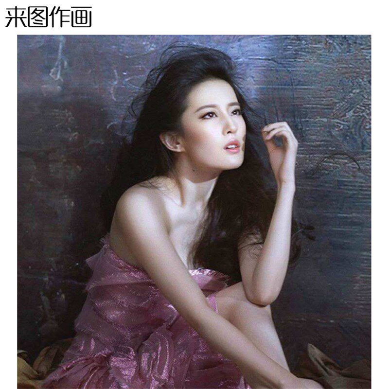 纯手绘高端人物肖像油画来图定制婚纱生活照片订制礼物礼品包邮