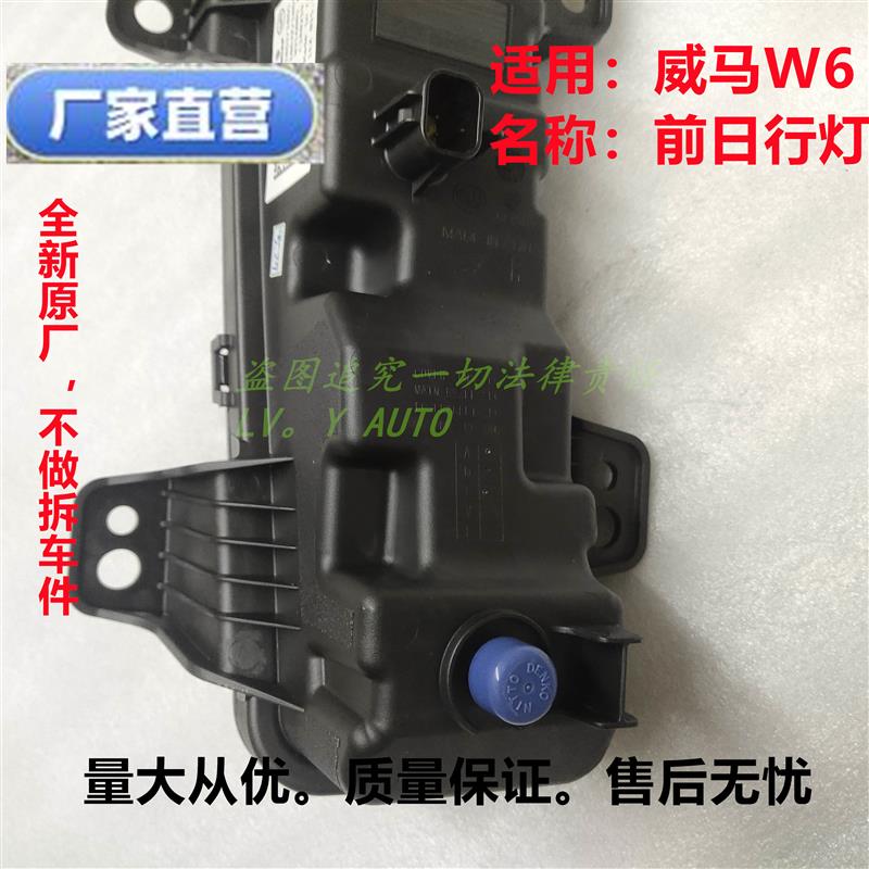 威马W6前大灯雾灯射灯日行灯雨天穿透灯泪灯LED全新厂家特惠直售