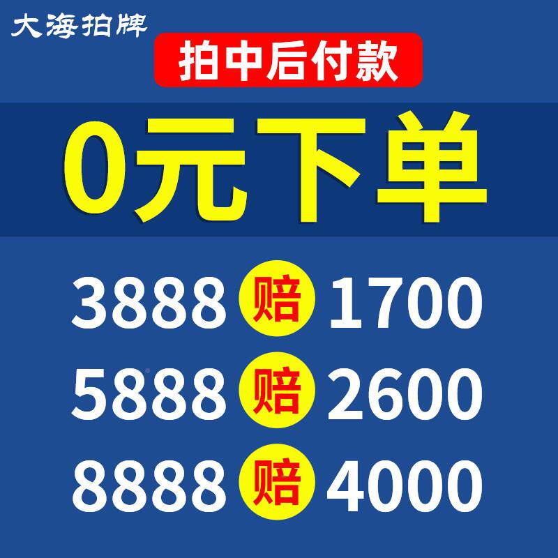 上海拍代拍服务汽车赔牌照牌拍卖企业拍代GII标牌沪牌不中付方案