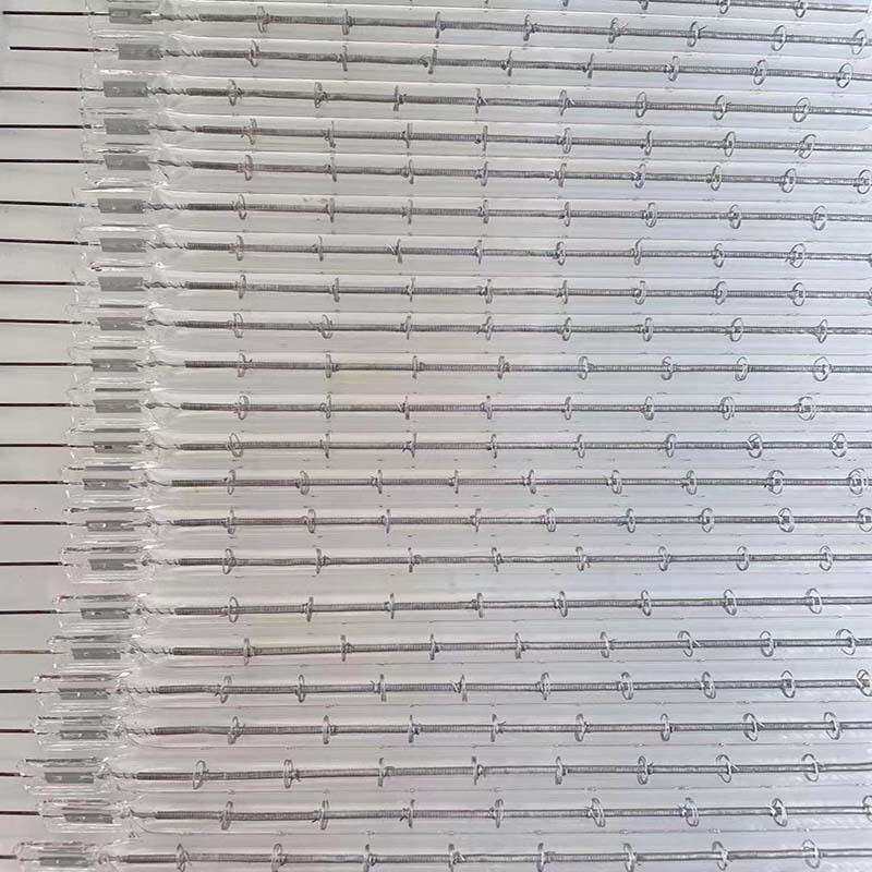 短波透明加热管真空卤素加热管 汽车内饰红外加热灯管 钨丝加热管