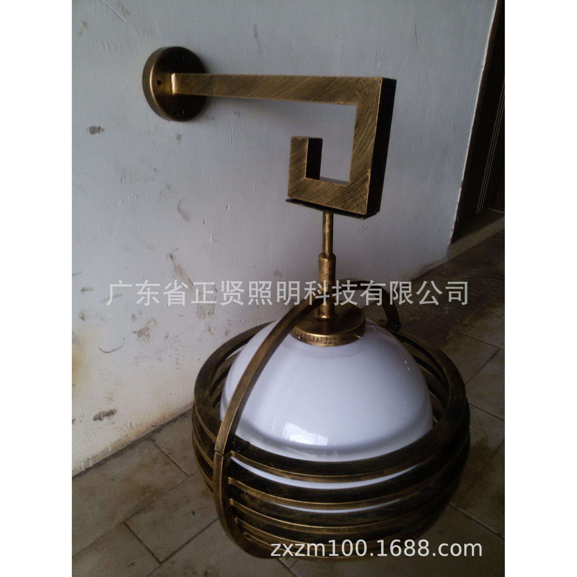 led户外壁灯防水室外墙壁灯圆形室外壁灯扫古铜环形壁灯厂家