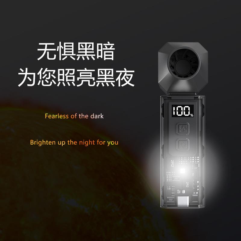 迷你涡轮风扇暴力强风家用车内无线吹风器无线清洁电脑机箱除尘器