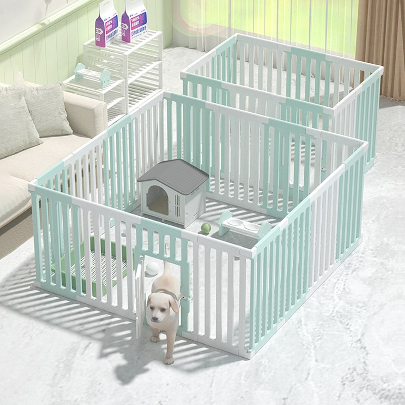 宠物栅栏室内狗狗围栏家用一室一厅中小型犬栅栏柯基比熊狗窝爪墅