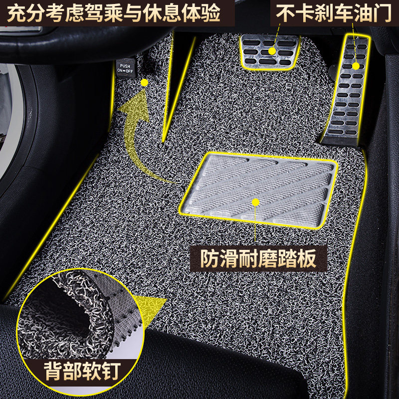 适用丝圈汽车脚垫专用2025款25别克昂科威plus车垫地垫主驾驶18车