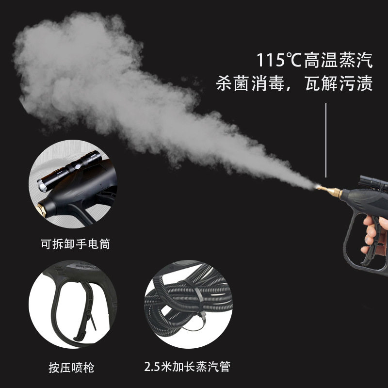 家用高温蒸汽清洁机厨房家电空调多功能油烟机高压110V消毒清洗机