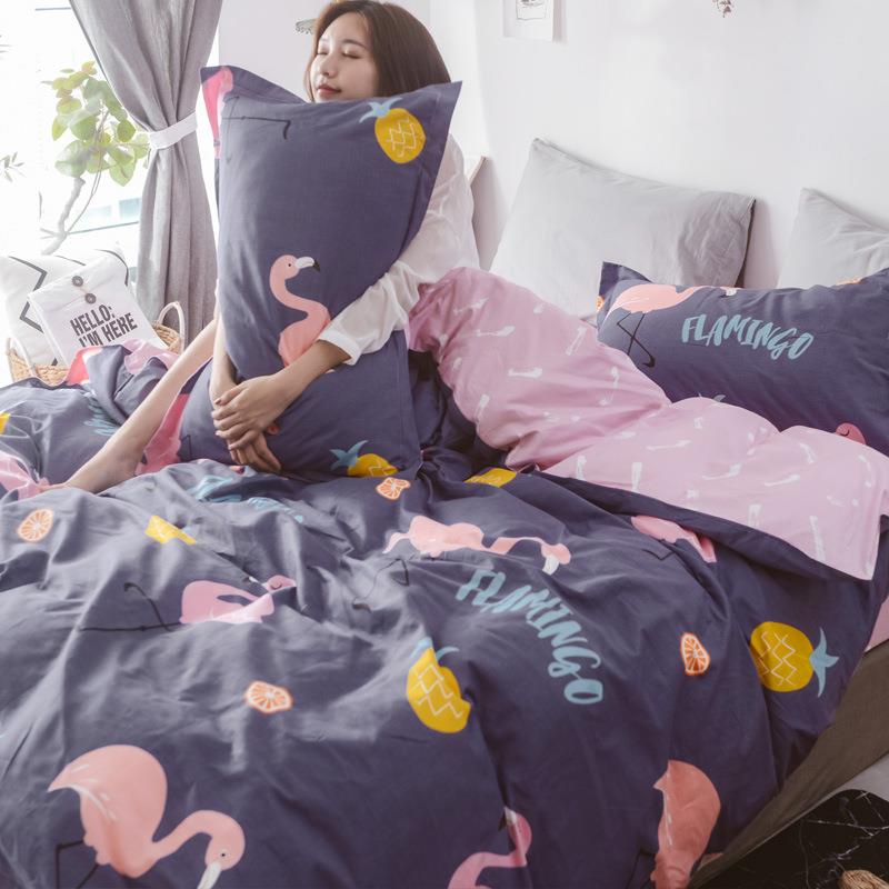 床上用品全棉活性印花1.5m1.8米四件套纯棉套件厂家直供