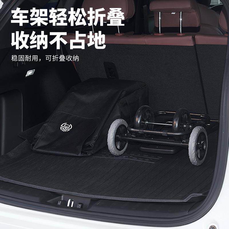 跨境四轮可爬楼买菜车厂家家用便携式超市购物手拉车市场买菜推车
