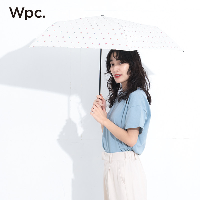wpc雨伞三折轻质雨伞铅笔伞手动小巧折叠超轻便携拒水迷你羽毛伞图片