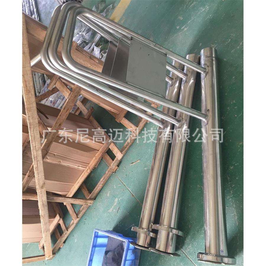 不锈钢摆闸单向门禁行器超市进出口手推单项道匝购物通行导向立柱
