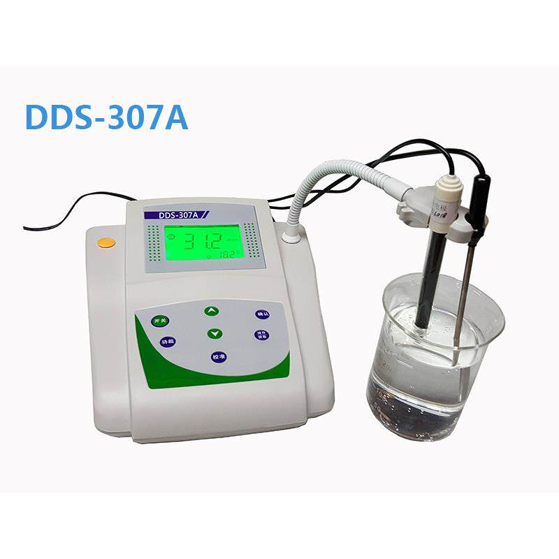 齐威 DDS-307A 微机型电导率仪 自动补温 台式水质电导仪 199.9ms