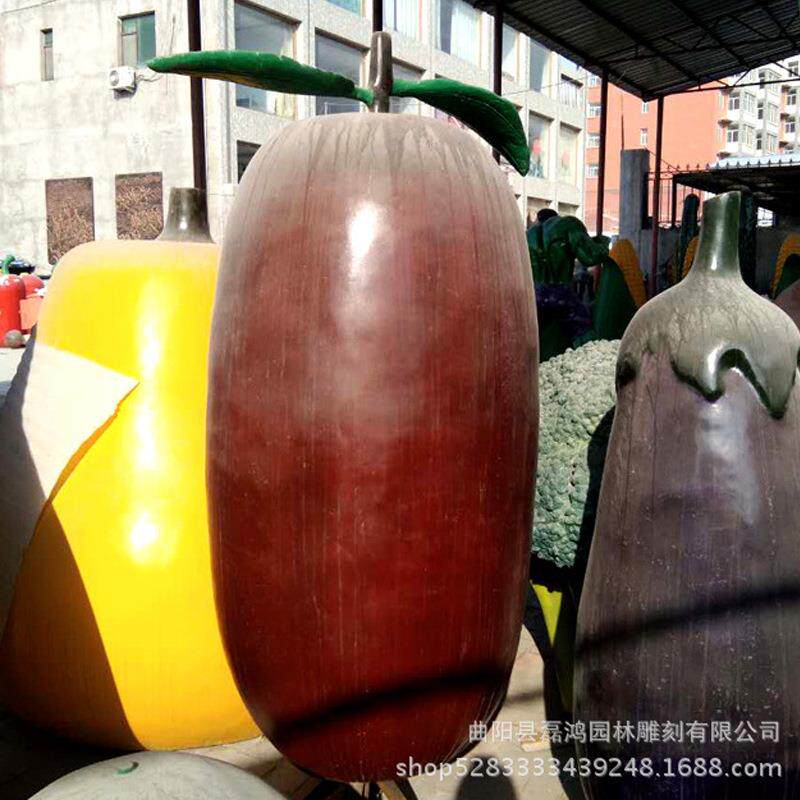 玻璃钢仿真雕塑模型红枣冬枣大型采摘园种植基地创意景观雕塑摆件