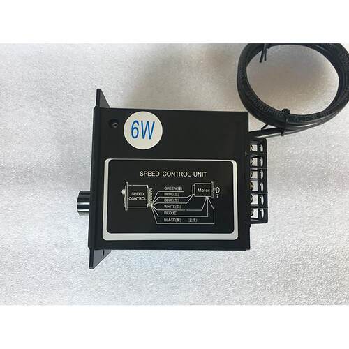 6W 15W 25W 40W 60W 调速器 US-52 220VAC 调速面板 减速马达电机