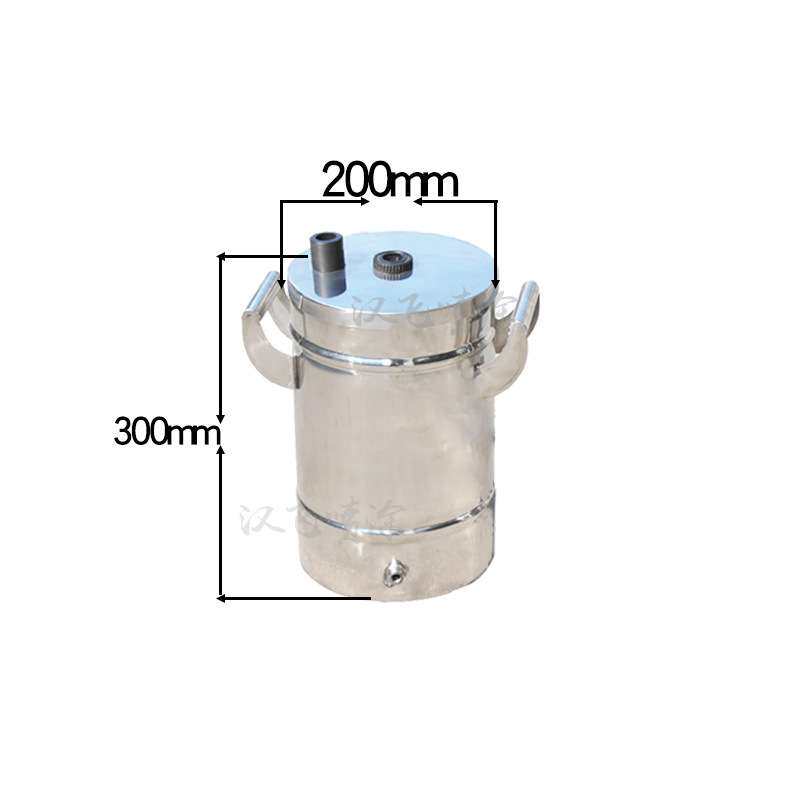 实验小型粉桶不锈钢粉桶200*400静电喷塑机打样小硫化粉桶供粉桶