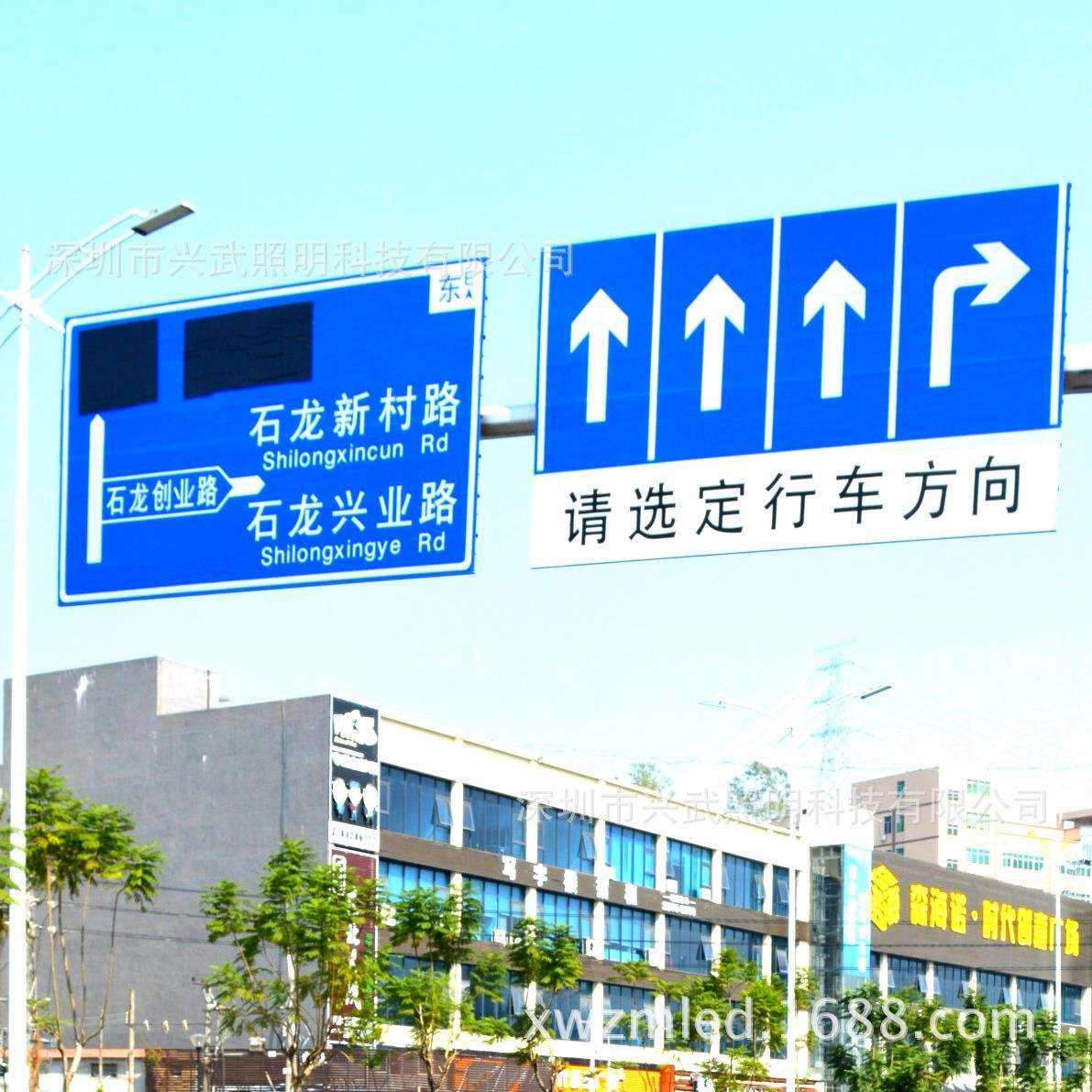 公路龙门架交通限高架路名牌标志杆交通信号灯杆监控杆路交通指示