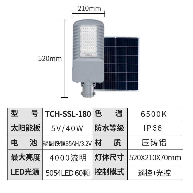 太阳能灯户外庭院灯家用新农村超亮大功率防水工程款照明路灯遥控