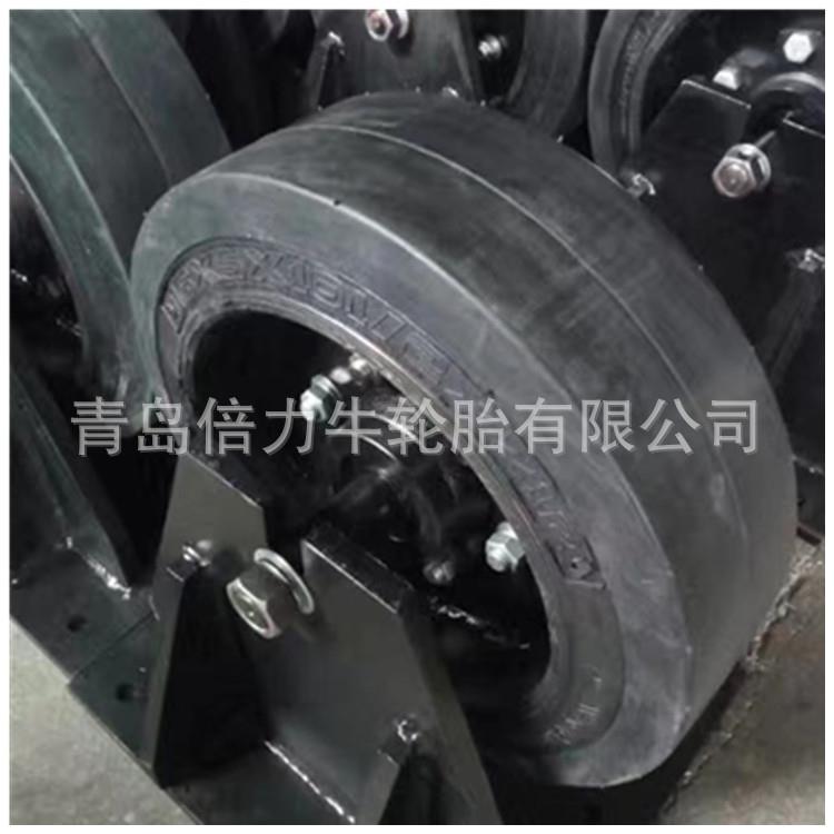 压配式实心轮胎26x5x20 26x9x20 26x10x20厂区平板车拖车适用