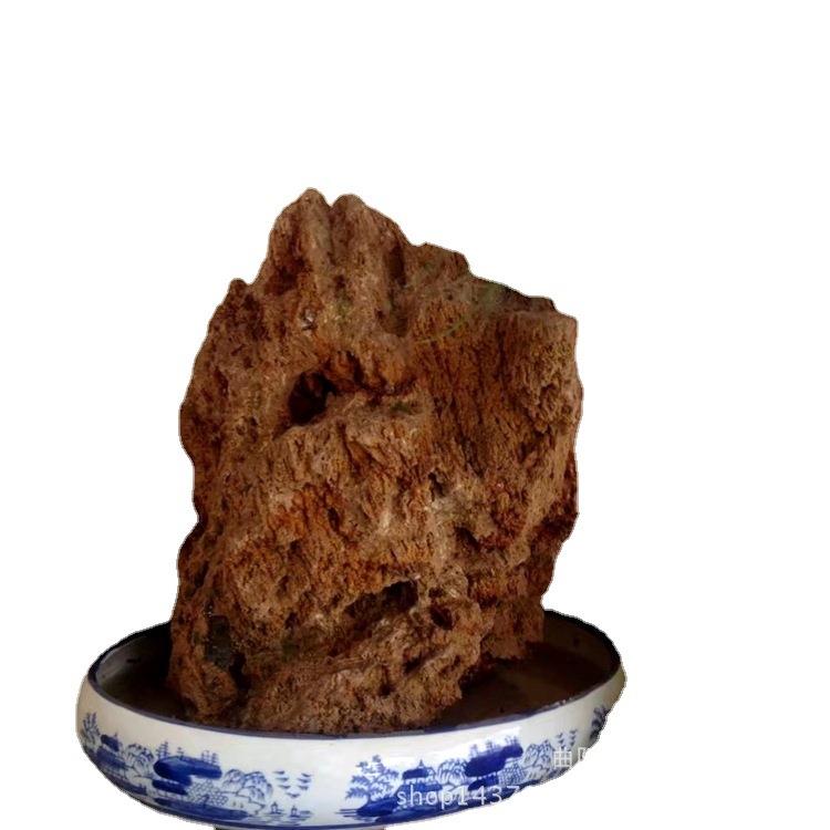 供应天然吸水石假山 办公室盆景造景保湿上水石养鱼池流水摆件
