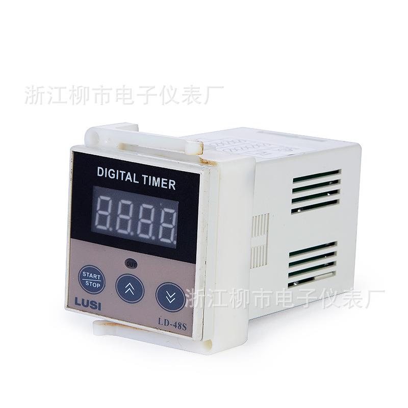 LUSI 浙江柳市电子仪表厂 LD-48S 温控时间计时器烘培烤箱专用