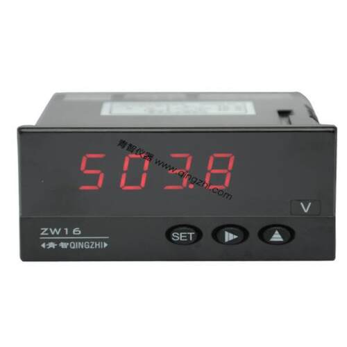 青岛青智ZW1622W专用计时器以及单相多参数电量表 青智参数电量表