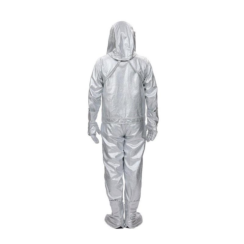 劳保隔热服 分体式五件套800度防金属液体迸溅镀铝纺轮隔热服