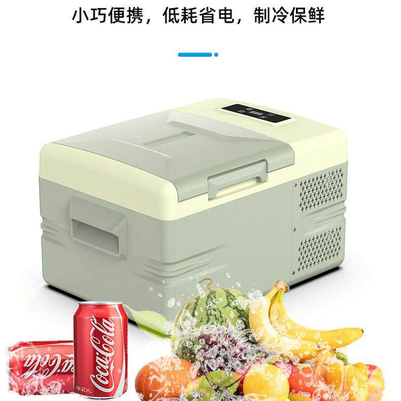 迷你冰箱9升压缩机快速结冰车家两用12V24V汽车货车户外小型冰箱