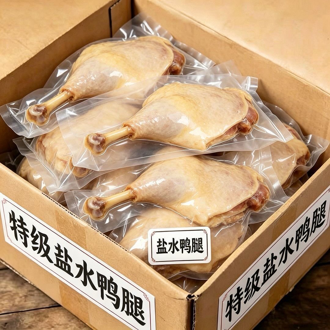 整箱15只丨南京风味130g盐水鸭腿