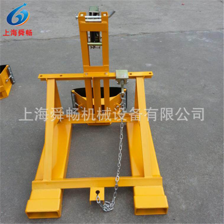 烈卖油桶搬运夹具 1桶1油桶叉车夹 油桶堆高车夹具抓桶器